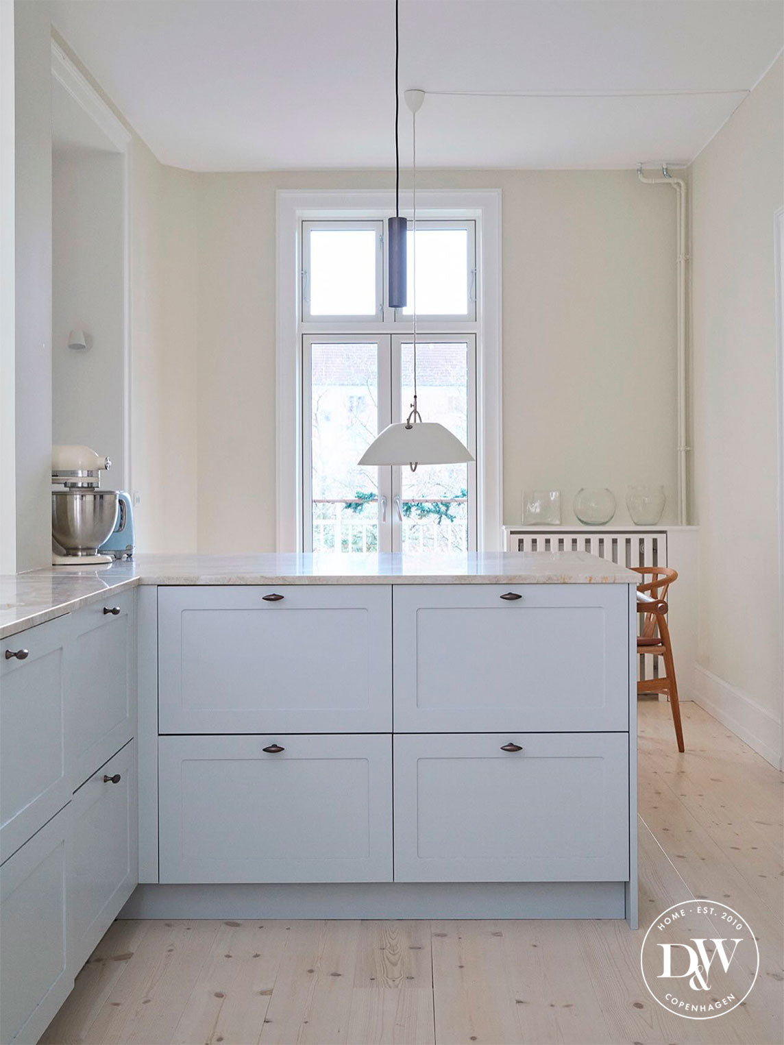 Möbelknopp i brons / brunerad mässing - Nyholm • Chr. Jørgensen - Copenhagenhomedesign