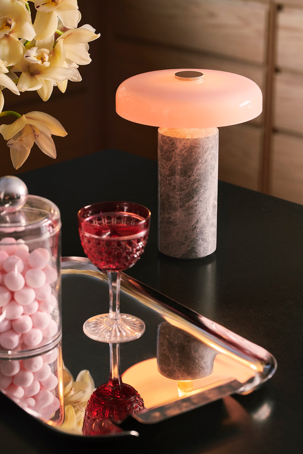 TRIP lampskärm, rosa • Design by Us - Copenhagenhomedesign