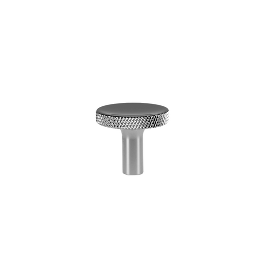 Søllerød möbelknopp, blank nickel, Ø28 mm