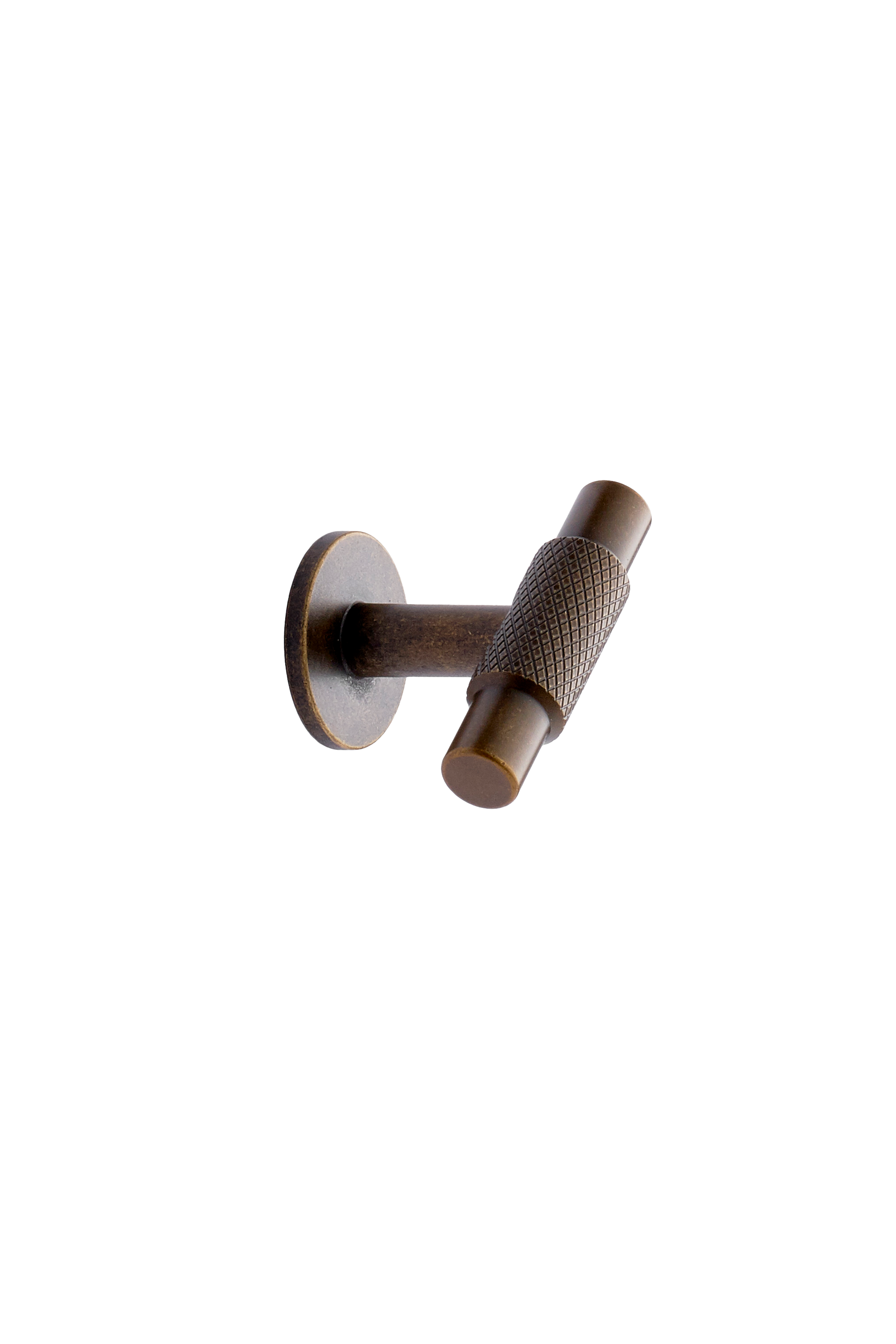 MANOR T-knopp, zink, antik och mässing • Furnipart