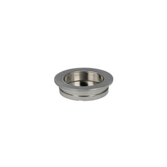 Karlslunde infällt handtag Ø42/50 mm, rostfri stållook