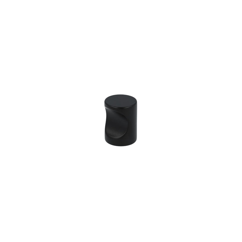 Nordhavn • Cylinderknopp i matt svart