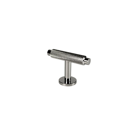 Nørrebro T-knopp, blank nickel, 50 mm