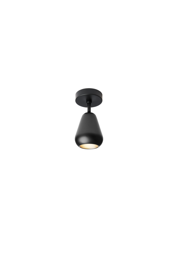 Anoli Spot Surface med roset, sort • NUURA - Copenhagenhomedesign