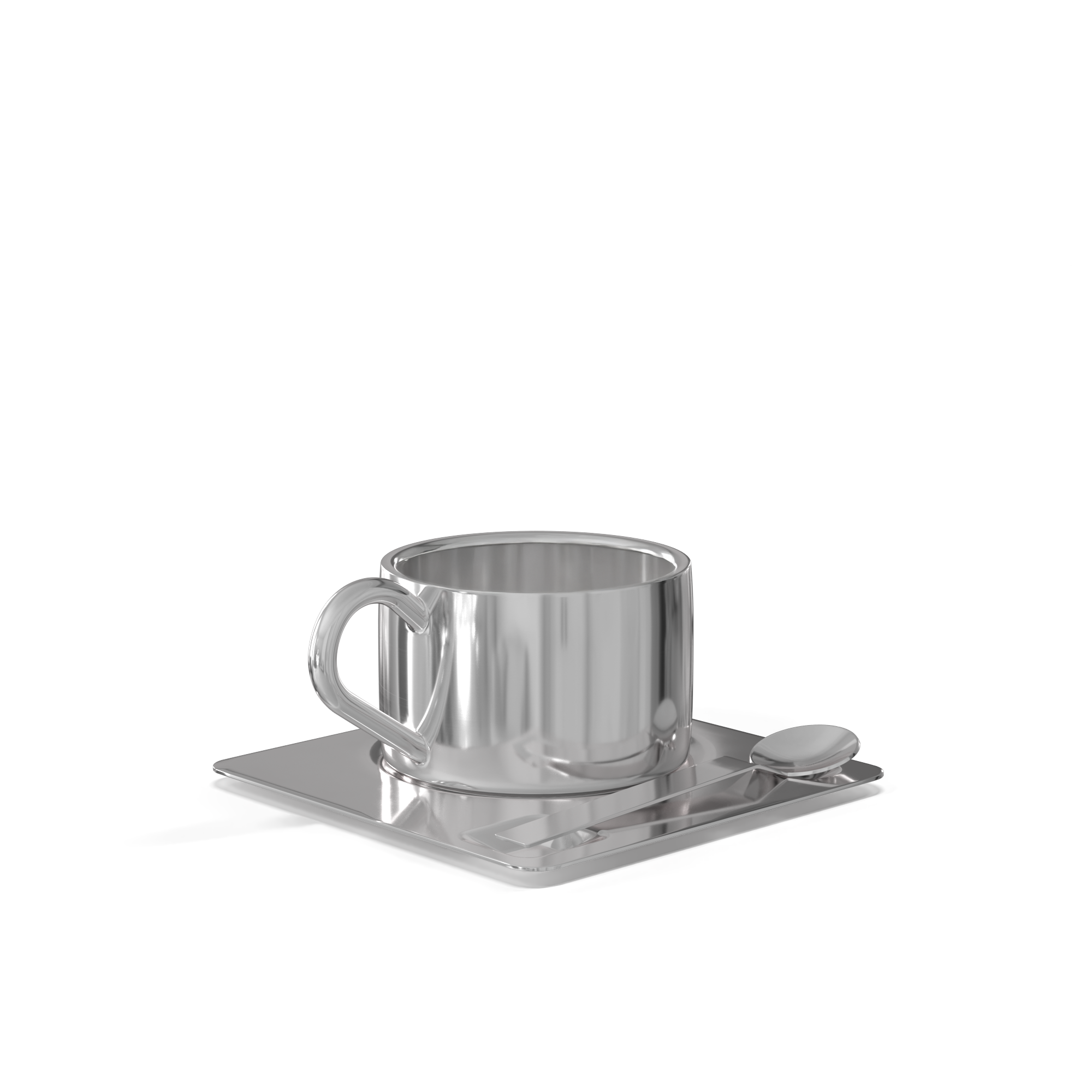 Kaffeset Cappuccino TRIO rostfritt stål • NICHBA