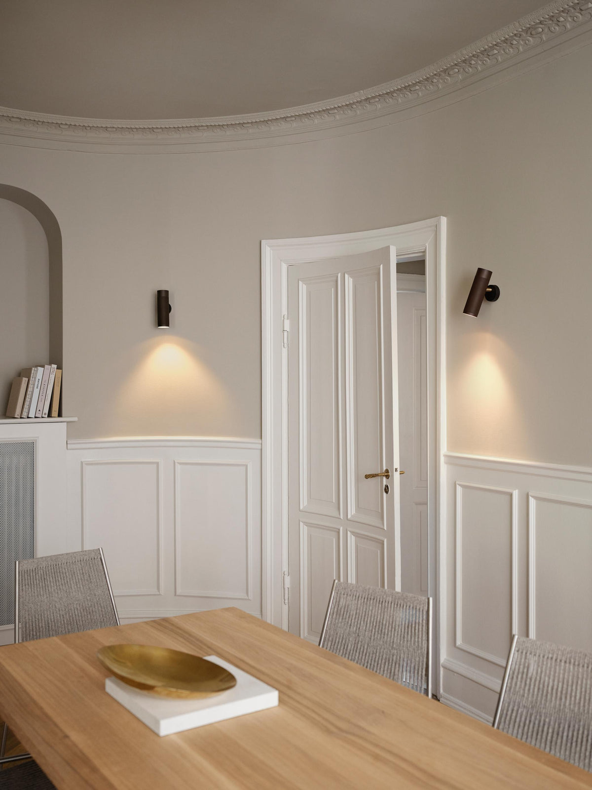 Patrone væglampe, sortbruneret messing • Thorup Copenhagen - Copenhagenhomedesign