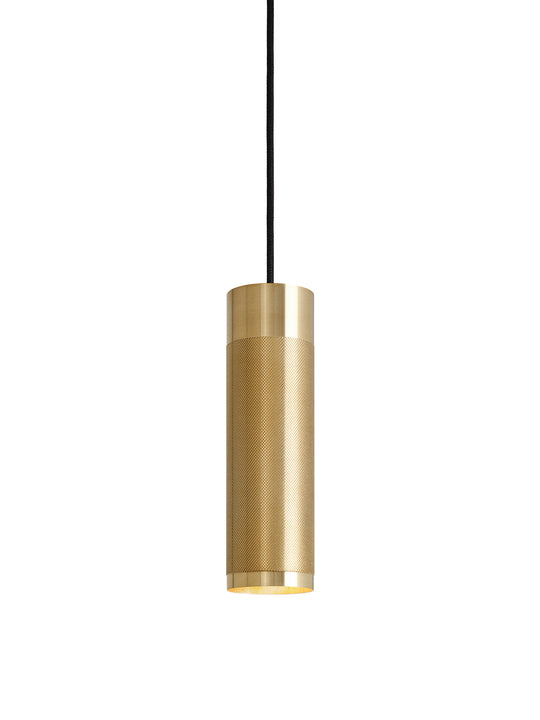 Patrone pendellampa, obehandlad mässing • Thorup Copenhagen