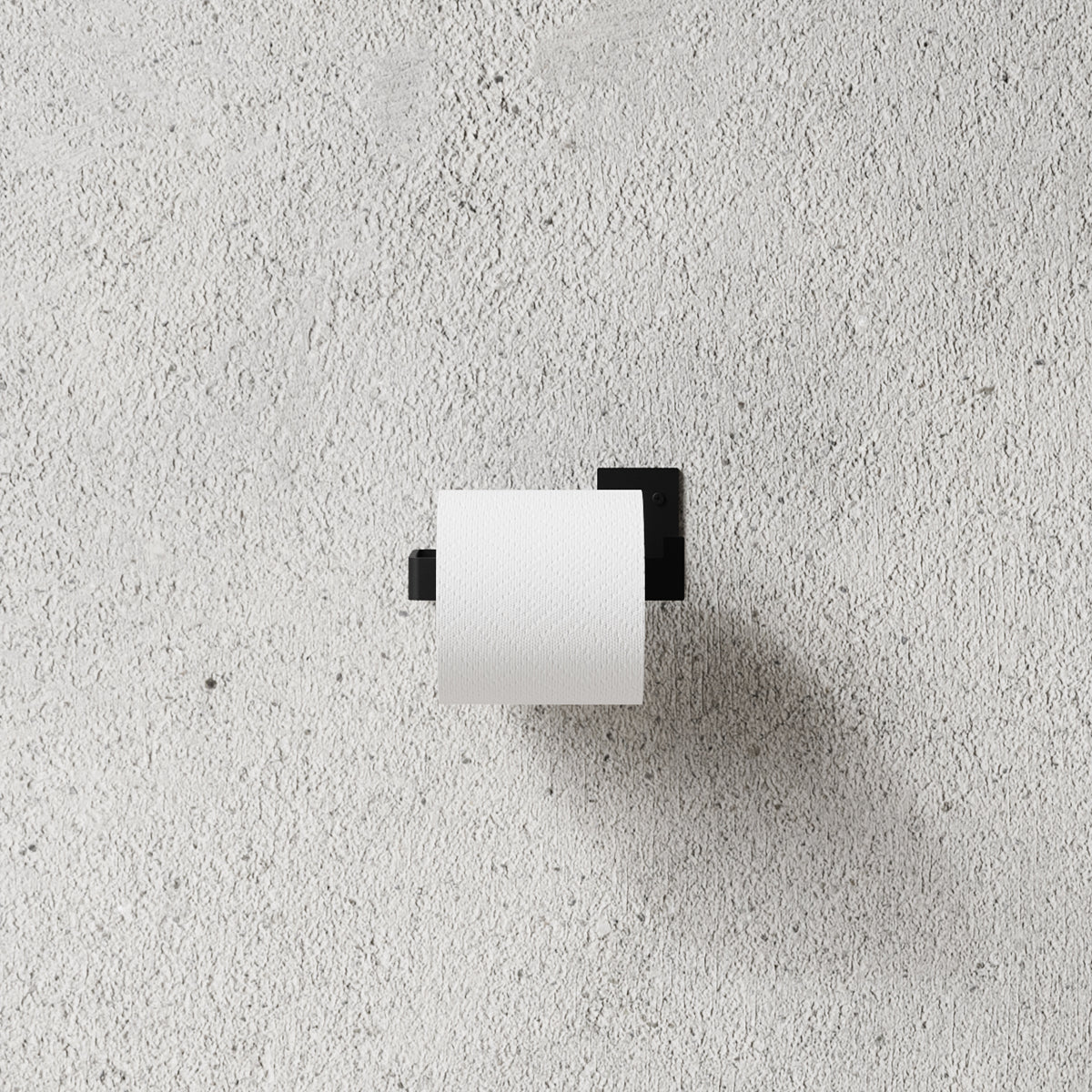 Toalettpappershållare, svart • NICHBA - Copenhagenhomedesign