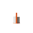Extra toalettpappershållare (reserv), orange • NICHBA