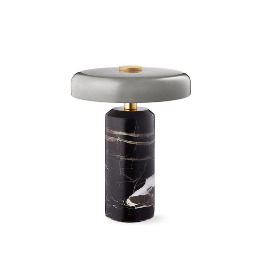 Trip bärbar bordslampa, ask/grå blank • Design by Us
