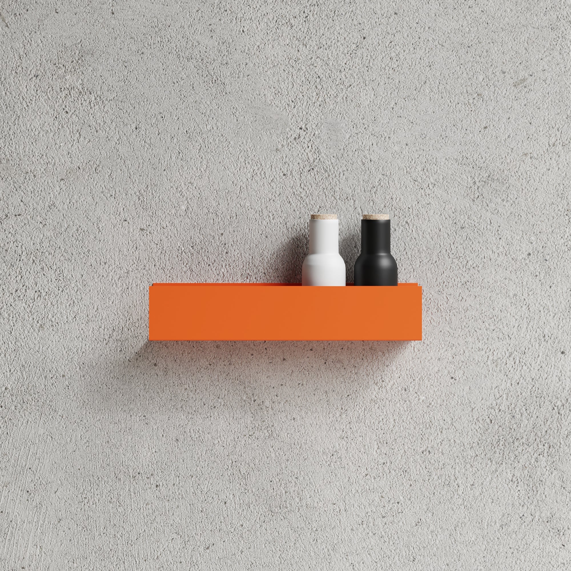 Vägghylla 40U, orange • NICHBA