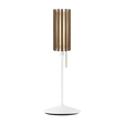 Komorebi Circle bordslampa, mörk ek och vit • UMAGE