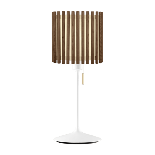 Komorebi Square bordslampa, mörk ek och vit • UMAGE