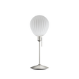 Around the World bordslampa, vit och borstad stål look • UMAGE