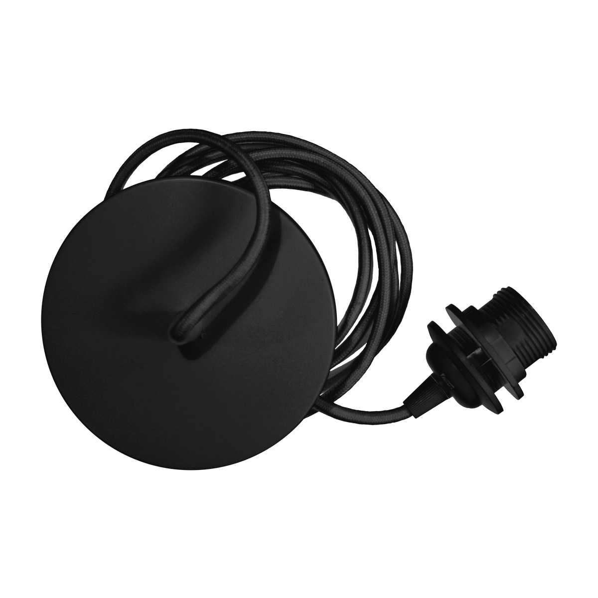 Komorebi Circle bordlampe, mørk egetræ og hvid • UMAGE - Copenhagenhomedesign