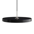 Asteria Plus taklampa, svart och stål • UMAGE