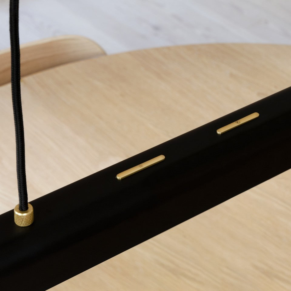 Hazel Branch pendel, sort og messing • UMAGE - Copenhagenhomedesign