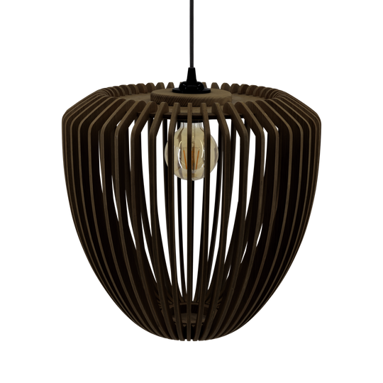 Clava Wood lampskärm, mörk ek • UMAGE
