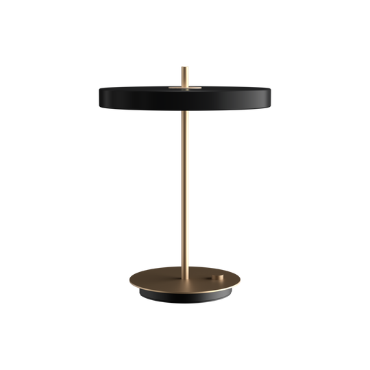 Asteria Table bordslampa, svart och mässing • UMAGE
