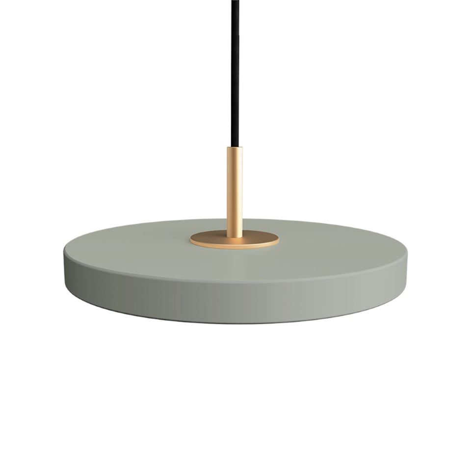 Asteria pendellampa, oliv och mässing • UMAGE - Copenhagenhomedesign
