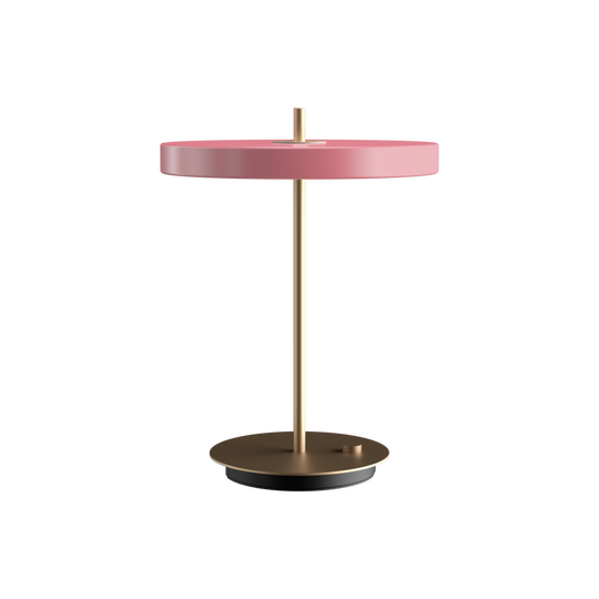 Asteria Table bordslampa, ros och mässing • UMAGE