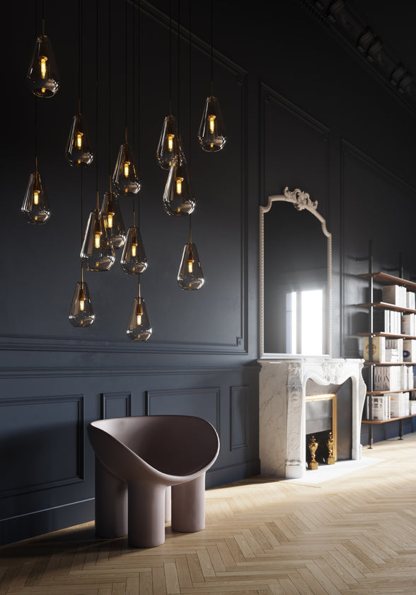 Anoli 13 pendel, nordic gold / gold • NUURA