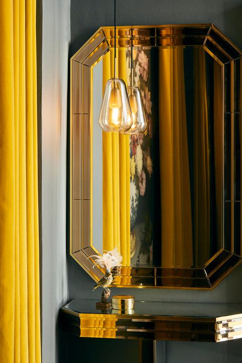 Anoli 1 small pendel, nordic gold / gold • NUURA