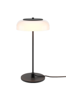 Blossi Table bordslampa, svart / opal • NUURA