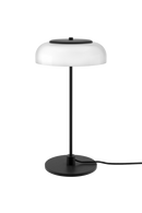 Blossi Table bordslampa, svart / opal • NUURA
