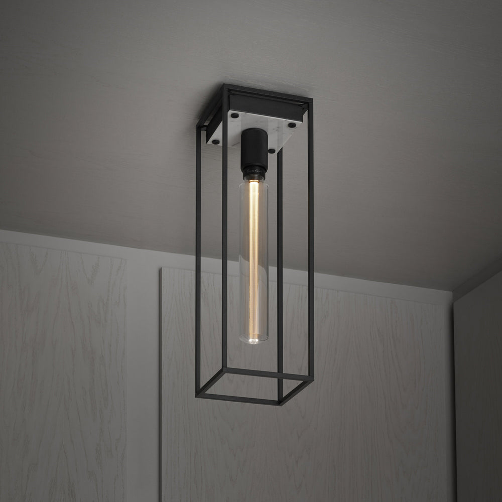 Caged taklampa med vit marmor/large  • Buster + Punch