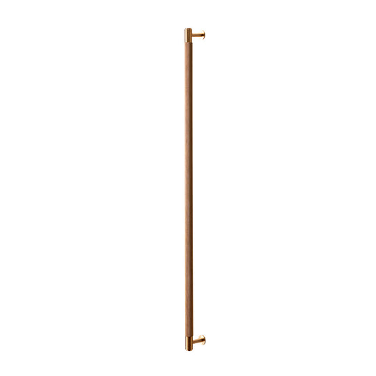 Cross dubbelsidigt dörrhandtag i massiv mässing med diamantslipat mönster 774 mm  • Buster + Punch