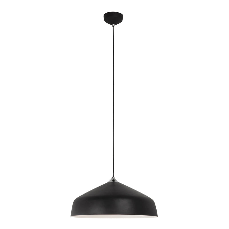 svart takpendel med en enkel och cool design.