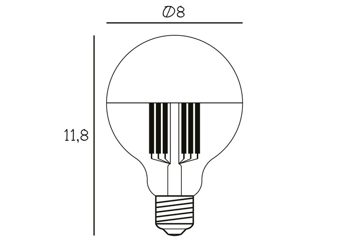 Produktritning av glödlampa från Design by Us.