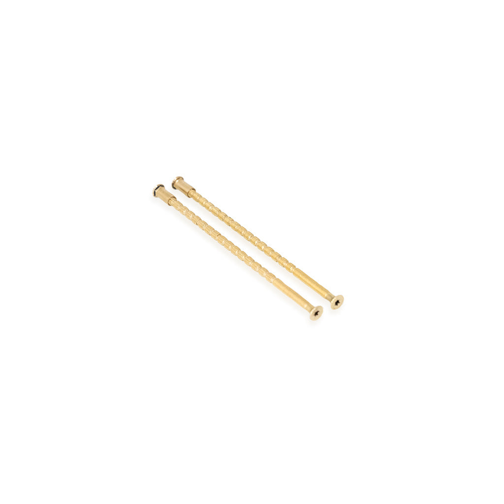 Brytskruvar i mässing, M4 x 110 mm (2 st.)