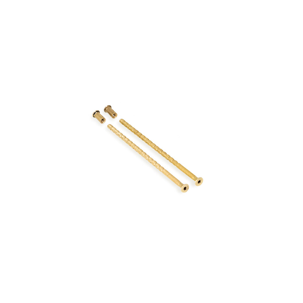 Brytskruvar i mässing, M4 x 110 mm (2 st.)