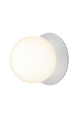 Liila 1 vägg- och taklampa, light silver / opal • NUURA
