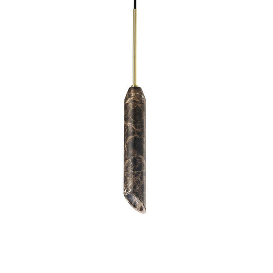 Marble Art pendel, brun • Design by Us