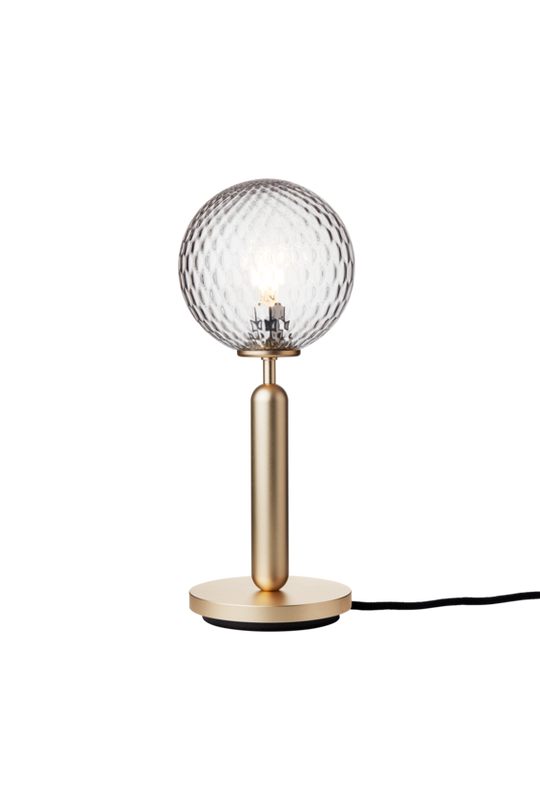 Miira Table bordslampa, mässing / optisk klar • NUURA