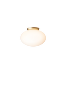 Rizzatto 301 taklampa, satin brass / opal • NUURA