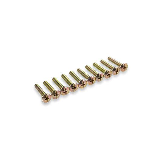M4 × 25 mm skruvar för handtag och knoppar (10 st)