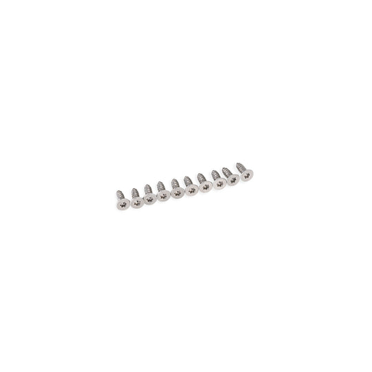 Träskruvar i stål i 4x13 mm (10 st.)