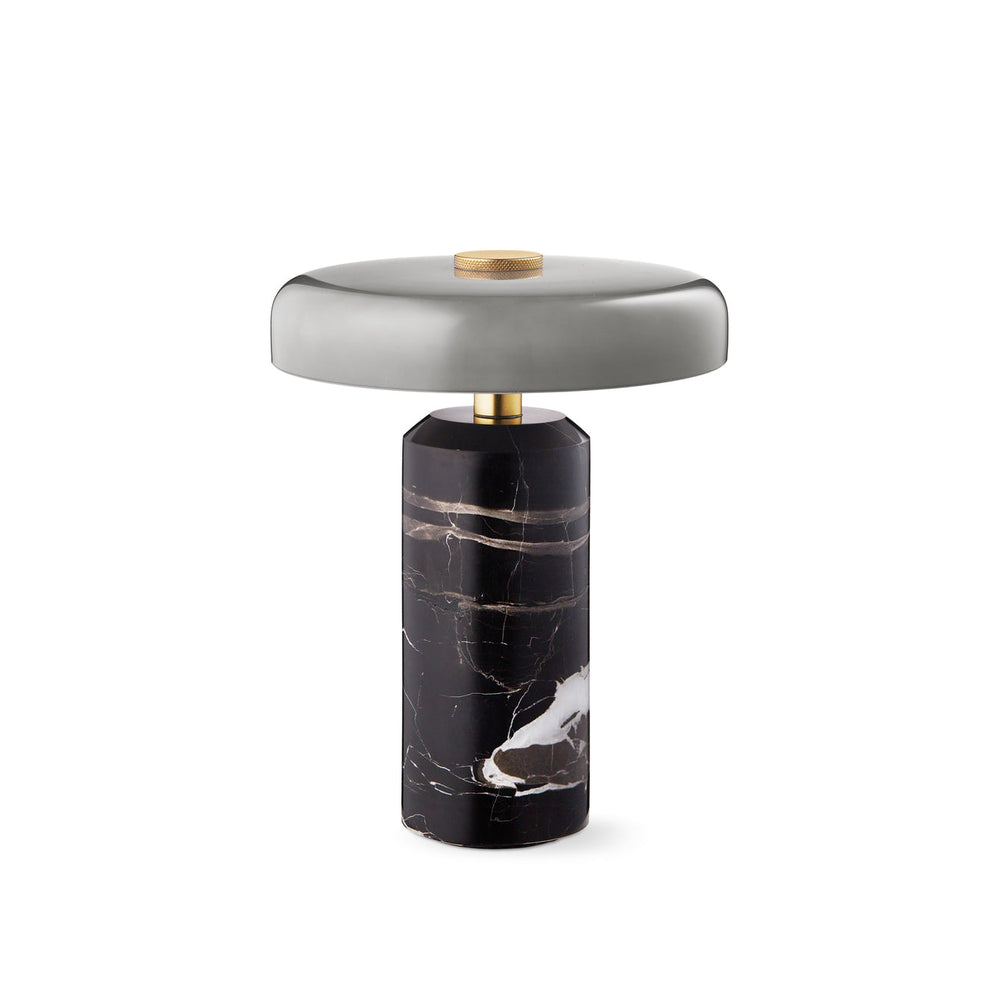 Trip Portable bordslampa, ash/grey glossy • Design by Us