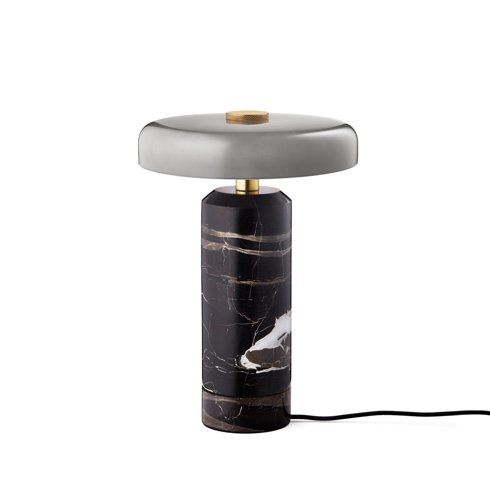 Trip Portable bordslampa, ash/grey glossy • Design by Us