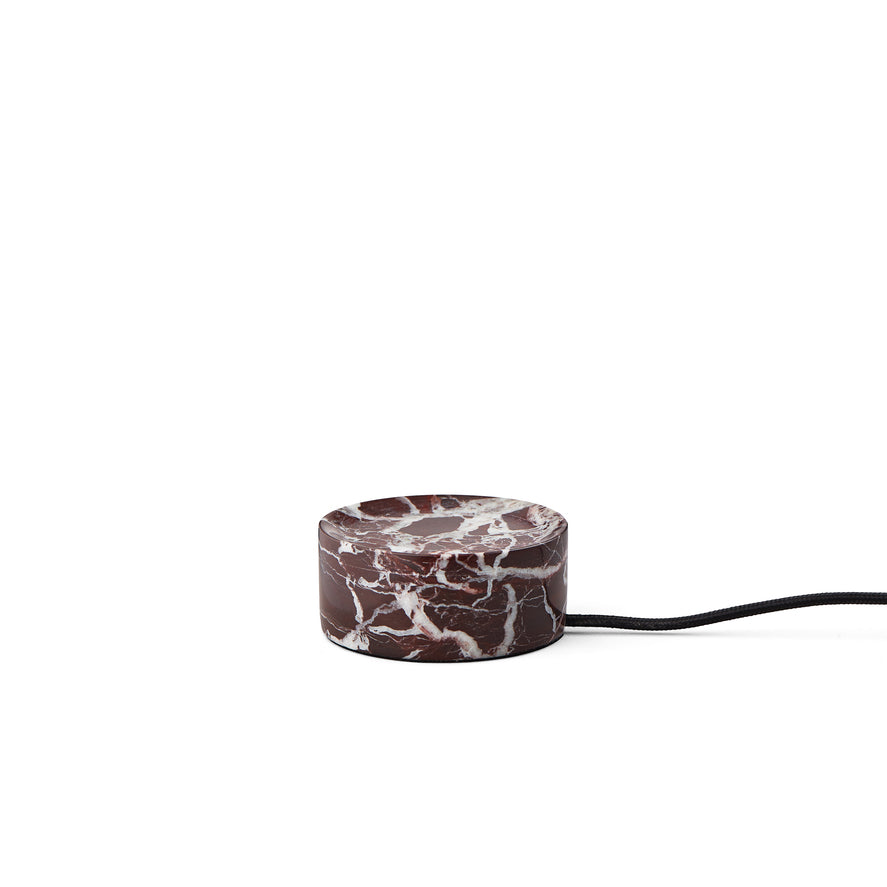 Trip Portable bordslampa, burgundy/opal glossy • Design by Us