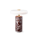 Trip Portable bordslampa, burgundy/opal glossy • Design by Us