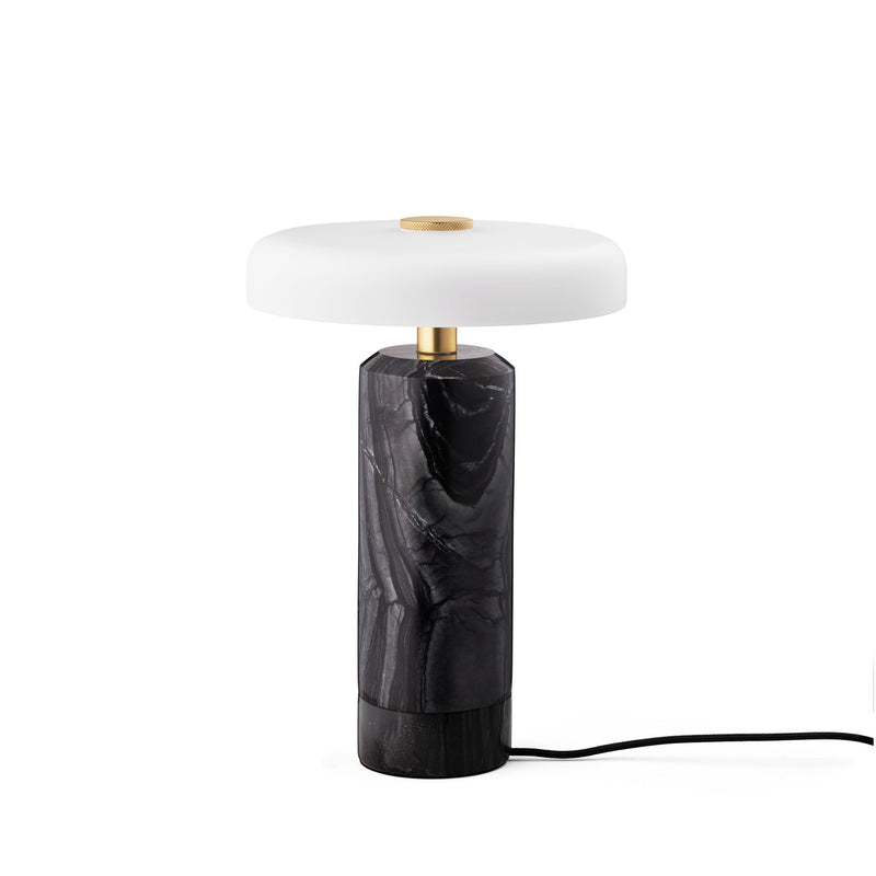 Trip Portable bordslampa, charcoal/opal matt • Design by Us