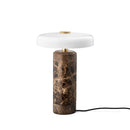 Trip Portable bordslampa, dark emperador/opal glossy • Design by Us